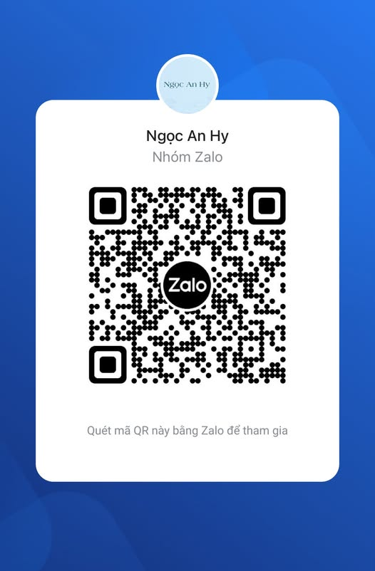 Mã QR nhóm Zalo Ngọc An Hy